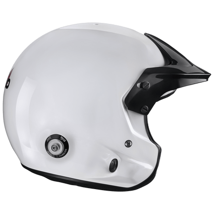 Stilo Venti Trophy Jet Composite Open Face Racing Helmet White (FIA 8859-2015, Snell SA2020) (AA0112AF2T-0101)