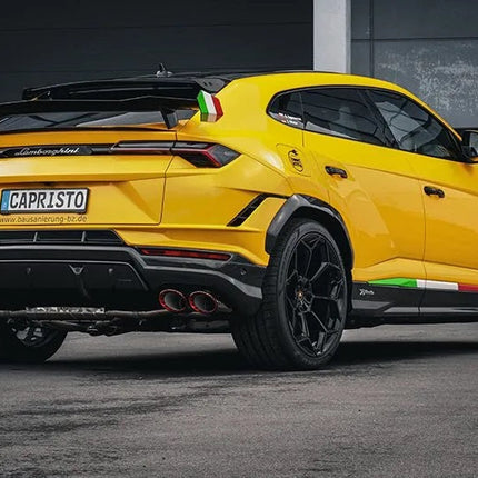 Capristo Urus Performante exhaust installed