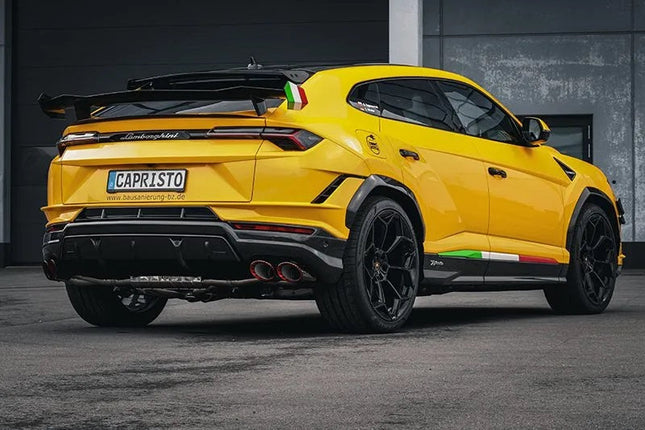 Capristo Urus Performante exhaust installed