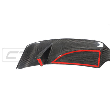 MINI Cooper S F56 JCW Sport Pack Carbon Fibre Spoiler detail 8