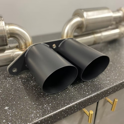 Brooke Inconel Rear Race System - Valved for Porsche 992 GT3 RS
