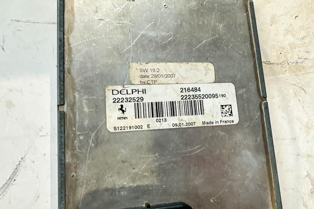 Ferrari 599 GTO Suspension Control Station, OEM, Part Number: 216484, view 2