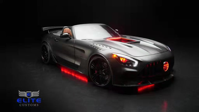 CMST Black Series Style Carbon Fiber Hood with Clear View Glass for Mercedes-AMG GT / GT S / GT C / GT R C190, image 20
