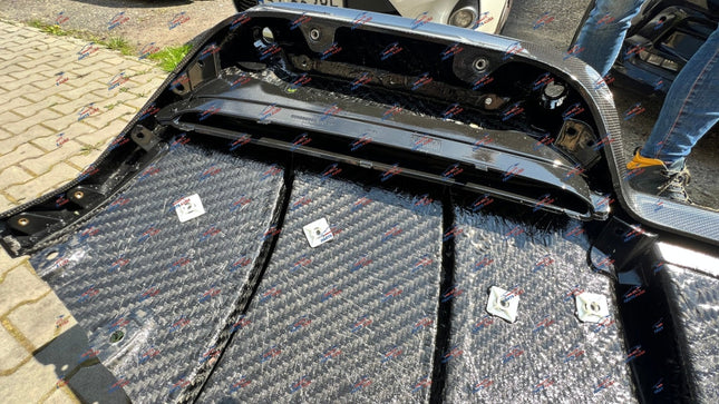 Ferrari 296 GTB Rear Diffuser Carbon for Camera, OEM, Part Number: 887758