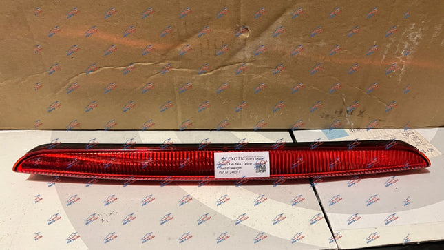 Ferrari 458 Italia Spider & 488 GTB Spider Third Brake Light, OEM, Part Number: 244435