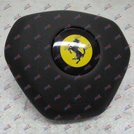 Ferrari 458 Italia & Spider Airbag Steering Wheel and Passenger Cover, Black, OEM