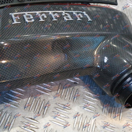 Ferrari 488 GTB & Spider Engine Cover, Carbon Fiber, OEM, Part Number: 856678