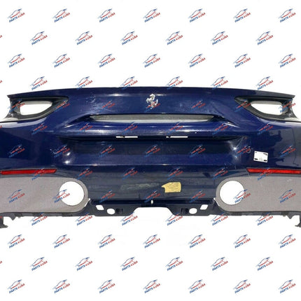Ferrari 488 GTB Rear Bumper Complete with Carbon Trim, OEM, Part Number 86813610