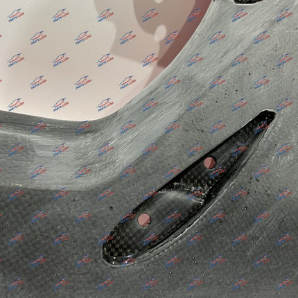 Ferrari 488 GTB/Spider Front Lip, Carbon Fiber, OEM, Part Number 86975110