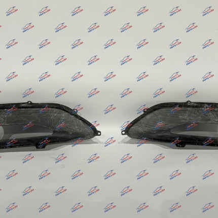 Ferrari 488 GTB / Spider Tail Light Lateral Surround, Carbon, OEM, Part Number: 86937700, 86937600