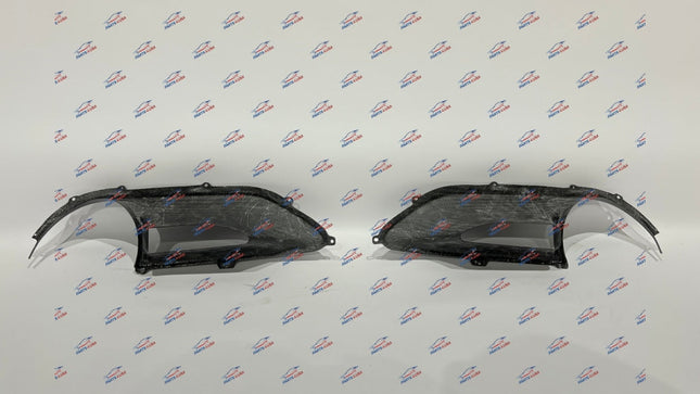 Ferrari 488 GTB / Spider Tail Light Lateral Surround, Carbon, OEM, Part Number: 86937700, 86937600