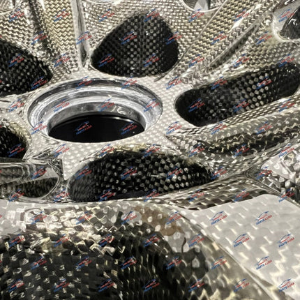 Ferrari 488 Pista Carbon Fiber Wheels Set, OEM, Part Number: 866267