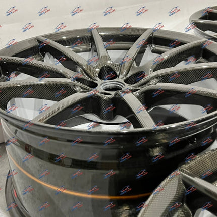 Ferrari 488 Pista Carbon Fiber Wheels Set, OEM, Part Number: 866267
