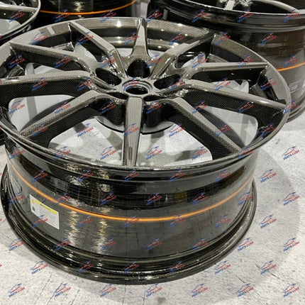 Ferrari 488 Pista Carbon Fiber Wheels Set, OEM, Part Number: 866267