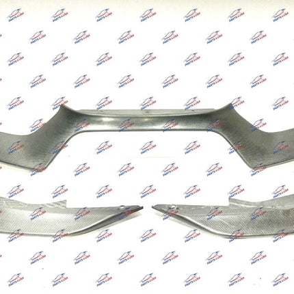 Ferrari 488 Pista Front Lip Complete, 3 Pieces, Carbon Fiber, OEM, Part Numbers: 824298/824301/824297