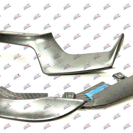Ferrari 488 Pista Front Lip Complete, 3 Pieces, Carbon Fiber, OEM, Part Numbers: 824298/824301/824297
