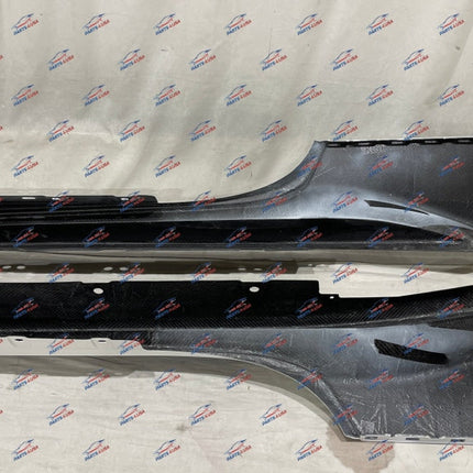 Ferrari 488 Pista Side Skirts, Carbon Fiber, Left and Right, OEM, Part Number 766048 766055