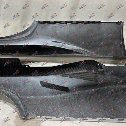 Ferrari 488 Pista Side Skirts, Carbon Fiber, Left and Right, OEM, Part Number 766048 766055