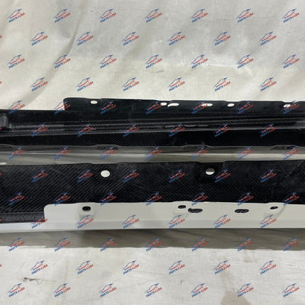 Ferrari 488 Pista Side Skirts, Carbon Fiber, Left and Right, OEM, Part Number 766048 766055