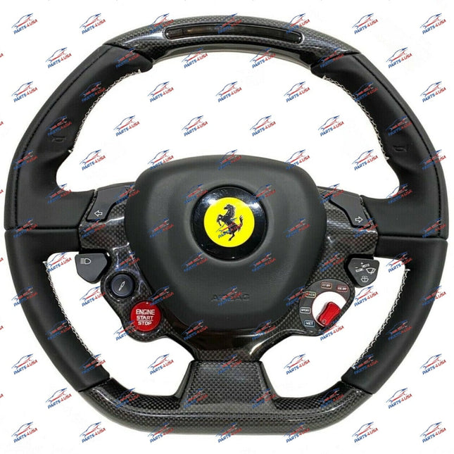 Ferrari 488 Pista / Spider Carbon Steering Wheel with LED, OEM