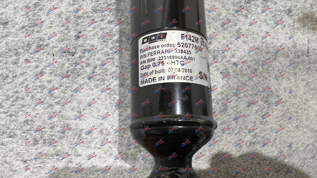 Ferrari 488 Pista Spider Rear Suspension Shock Absorber, Part Number: 338435, view 2