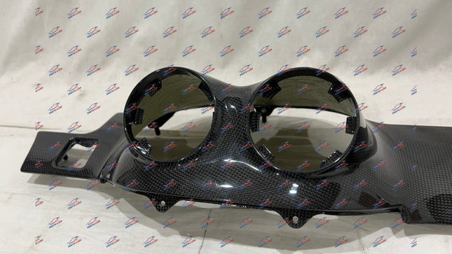 Ferrari 599 GTO Dashboard Carbon Fiber Cover, LHD, OEM, Part Number 832843, view 2