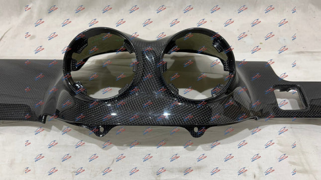 Ferrari 599 GTO Dashboard Carbon Fiber Cover, RHD, OEM, Part Number 69374900, view 2
