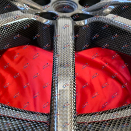 Ferrari 812 Competizione Carbon Fiber Wheels Set, OEM