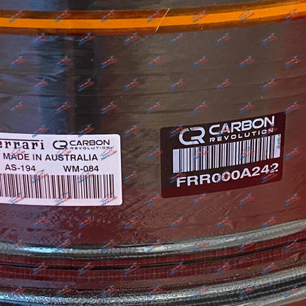 Ferrari 812 Competizione Carbon Fiber Wheels Set, OEM