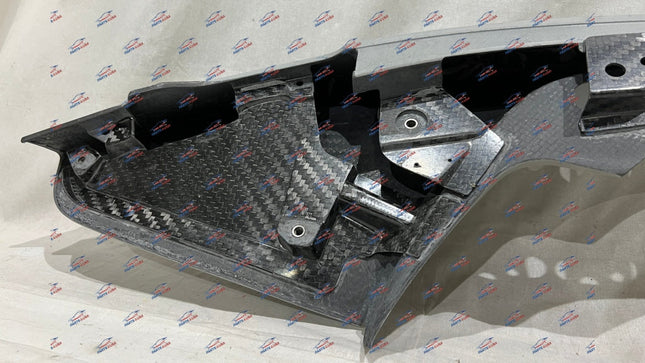 Ferrari 812 Competizione Rear Spoiler, Carbon Fiber, Primed, OEM, Part Number 766318, view 6
