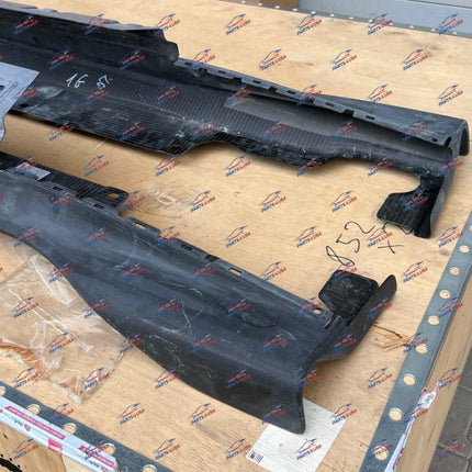 Ferrari 812 Competizione Side Skirt, Left + Right, Carbon Fiber, Glossy, OEM, Part Number: 985798405
