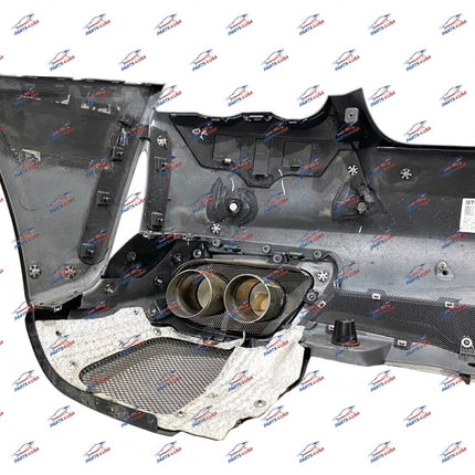 Ferrari 812 GTS Rear Bumper Complete with Black Tips, No Camera Version, OEM, Part Number 985786085