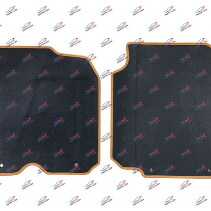 Ferrari 812 Superfast Floor Mat, Black with Camel, OEM Part