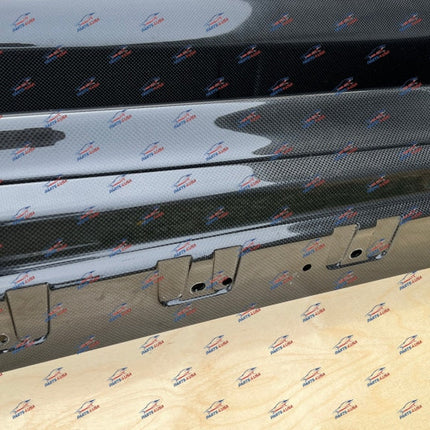 Ferrari 812 Superfast GTS Side Skirt Cover Outer Sill, Left and Right, Carbon Fiber, OEM, Part Numbers: 89130300/89130200