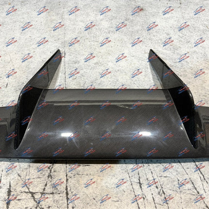 Ferrari 812 Superfast Rear Spoiler Lower Part, Carbon Fiber, OEM, Part Number: 89231200
