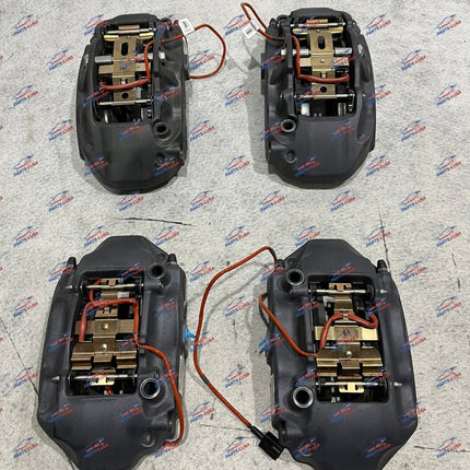 Ferrari California Brake Set, Calipers & Pads, Set of 4, Gray, OEM