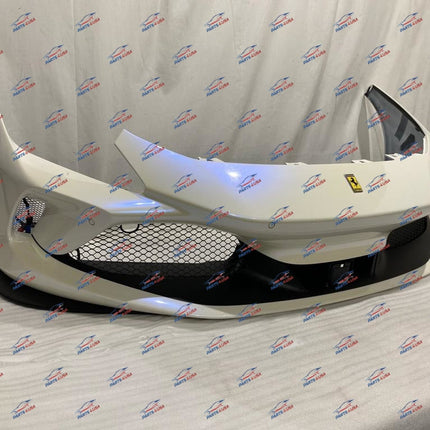 Ferrari F8 Tributo Front Bumper EU Spec Complete, White, OEM, Part Number 985778790