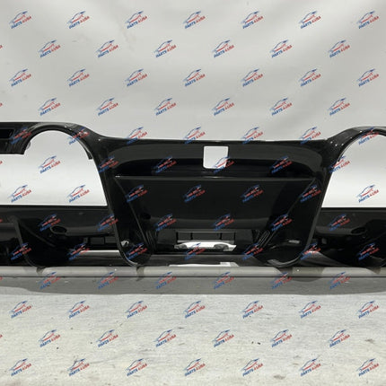 Ferrari F8 Tributo Rear Bumper with Carbon Rear Diffuser, OEM, Part Number: 985984431