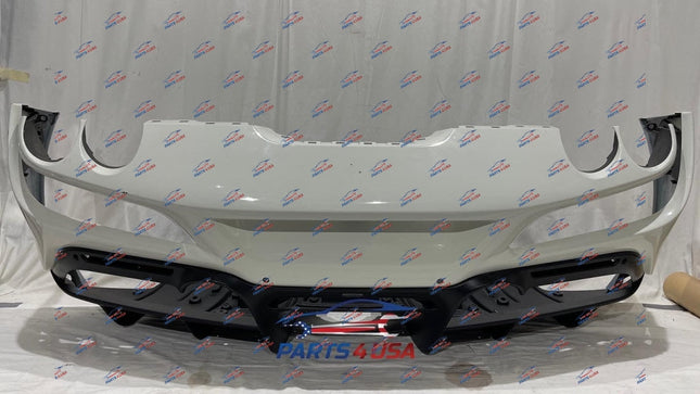 Ferrari F8 Tributo Rear Bumper with Rear Diffuser, OEM, Part Number: 985984431