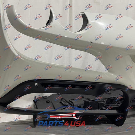 Ferrari F8 Tributo Rear Bumper with Rear Diffuser, OEM, Part Number: 985984431