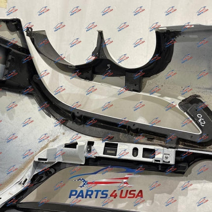 Ferrari F8 Tributo Rear Bumper with Rear Diffuser, OEM, Part Number: 985984431