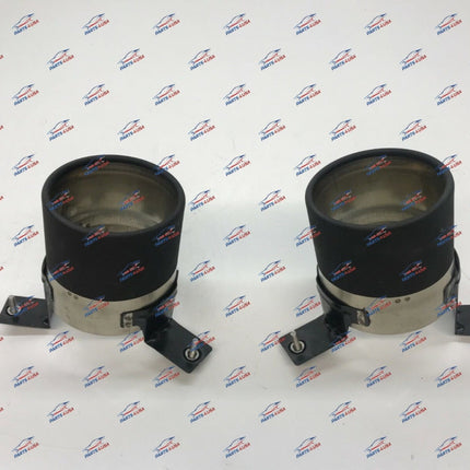 Ferrari F8 Tributo / Spider Sport Exhaust Tips Set, OEM, Part Number: 899335, 899339