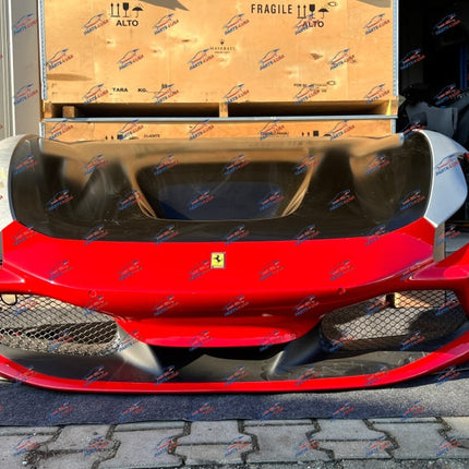 Ferrari F8 Tributo Spider Full Front End Complete (Bumper, Fenders & Hood), OEM
