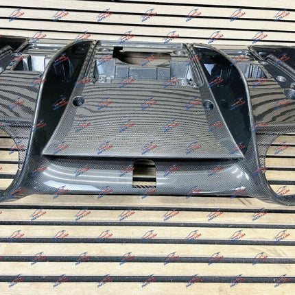 Ferrari F8 Tributo / Spider Rear Diffuser Carbon, OEM, Part Number: 924477