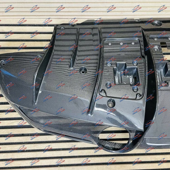 Ferrari F8 Tributo / Spider Rear Diffuser Carbon, OEM, Part Number: 924477