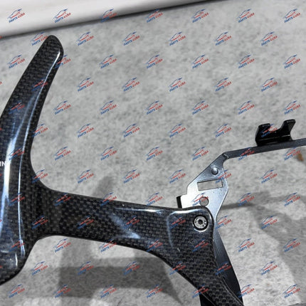 Ferrari FF, 458 & F12 Gear Shift Paddle Complete, Carbon Fiber, OEM, Part Number: 278724