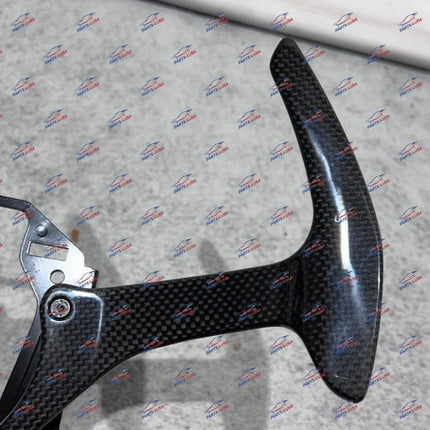 Ferrari FF, 458 & F12 Gear Shift Paddle Complete, Carbon Fiber, OEM, Part Number: 278724