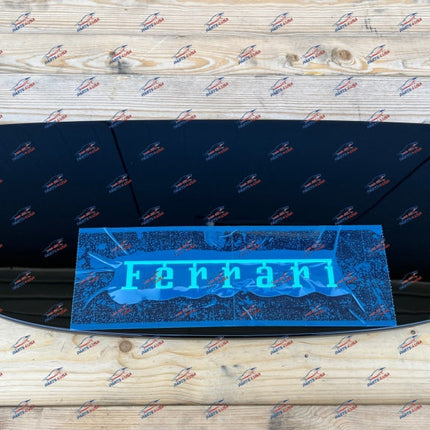 Ferrari Roma Rear Spoiler, Gloss Black, OEM, Part Number: 804585