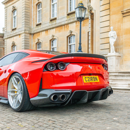 Ferrari 812 Superfast carbon fibre rear diffuser