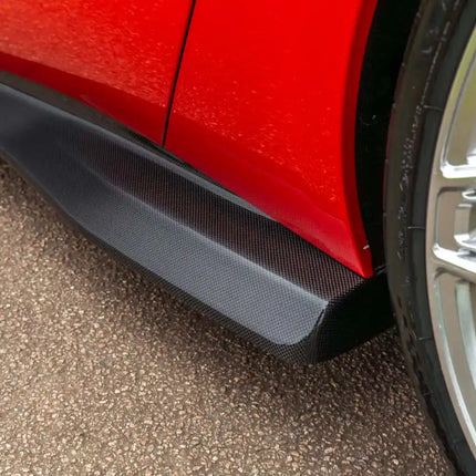 Ferrari 812 Superfast & GTS Carbon Fibre Side Skirt Extension CT5221